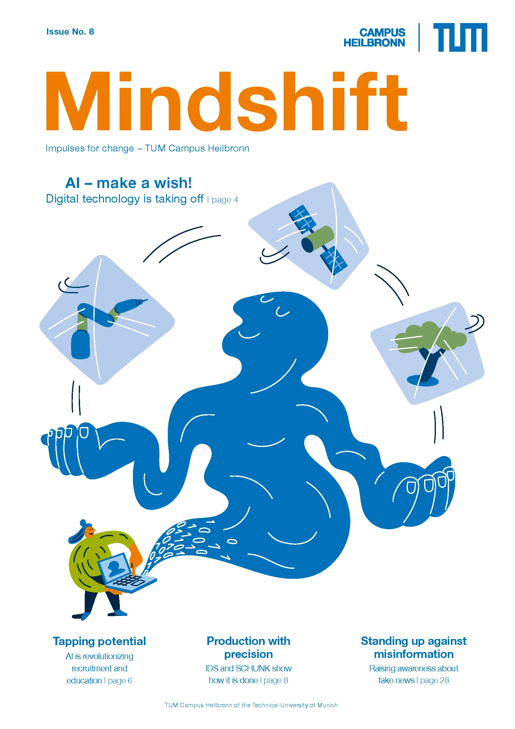 Cover of the 8th Edition of the Mindshift Magazine Cover of the 8th Edition of the Mindshift Magazine