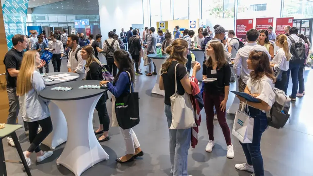 Guests at the TUM Career Factory