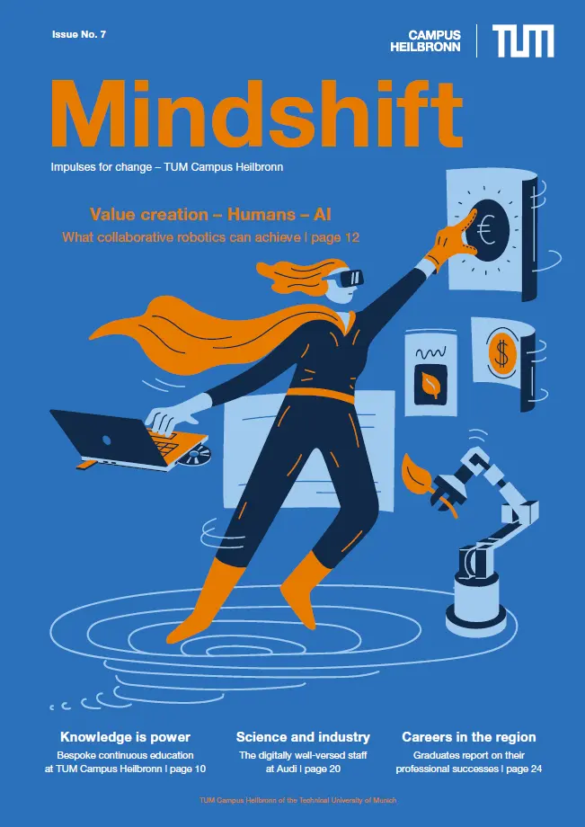 Cover of the seventh edition of Mindshift magazine